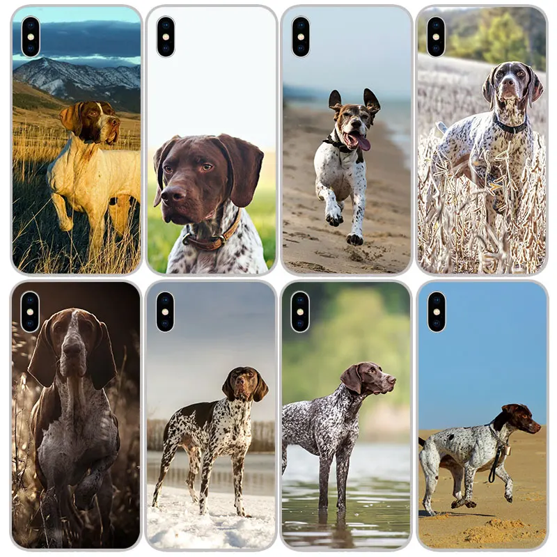 Pointer собачий силиконовый мягкий ТПУ чехол для iPhone 11 Pro XS Max X XR 8 7 6S Plus 5s SE 4S |