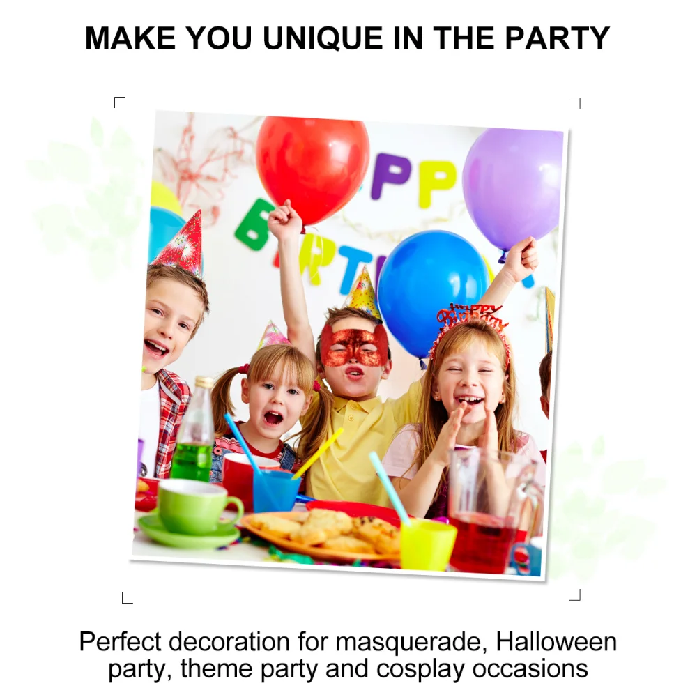 

4pcs Kitten Mask Creative Fashion Beautiful Interesting Delicate Stage Show Mask Glitter Masks Cosplay Mask for Banquet