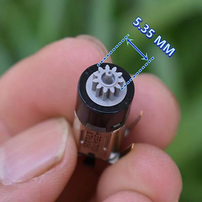 

2pcs Metal Brush 10MM Planetary Gear Motor DC2.5V-5V M10 Precision Geared Motor