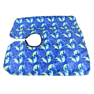 Накидка детская водонепроницаемая для парикмахера, 78x69 см