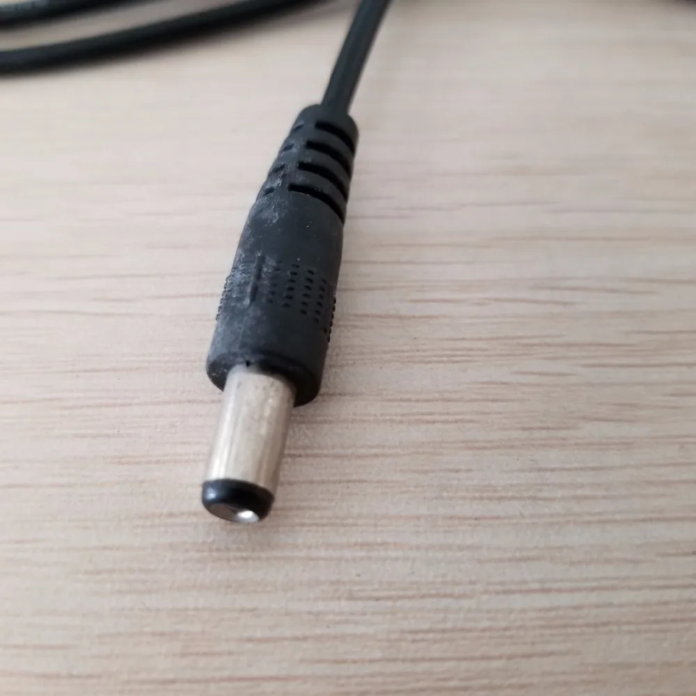 

10pcs/lot DC 5.5mm x 2.1mm Male to Female Data Exrension Power Cable 1.5M Black