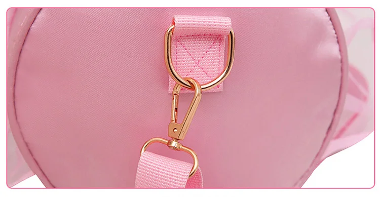 Сумка кружевная для девочек с вышивкой и оборками