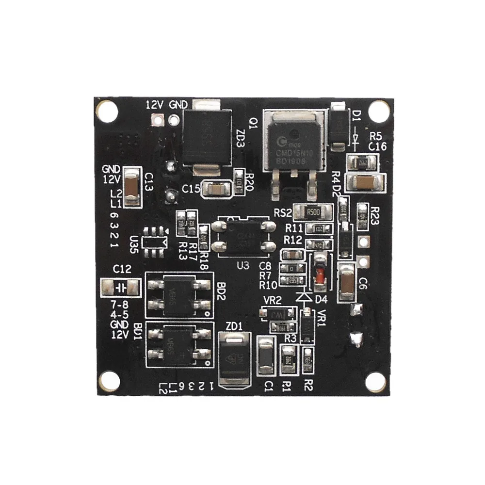 Плата POE PM3812R V2.0 от 48 В до 12 1 А изолированный модуль PD Модуль PM3812T | Электроника