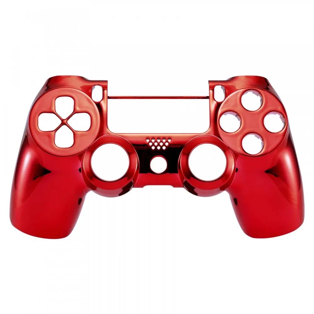 Хром Edition спереди Корпус Оболочка Чехол запасных частей для Playstation 4 PS4 тонкий Pro