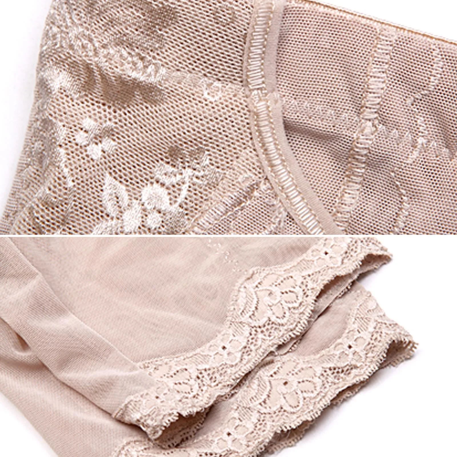 

Women's Postpartum Shapewear Lace Trainer Mid Waist Seamless Waist Cinchers Slimming Tummy Control Body Shaper Panties for Women