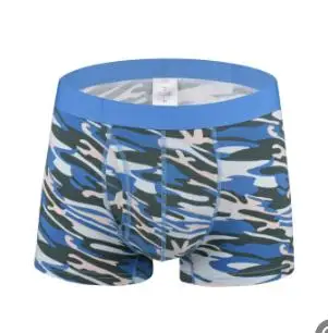 Мужские камуфляжные шорты с принтом мужские трусы боксеры открытыми дырами