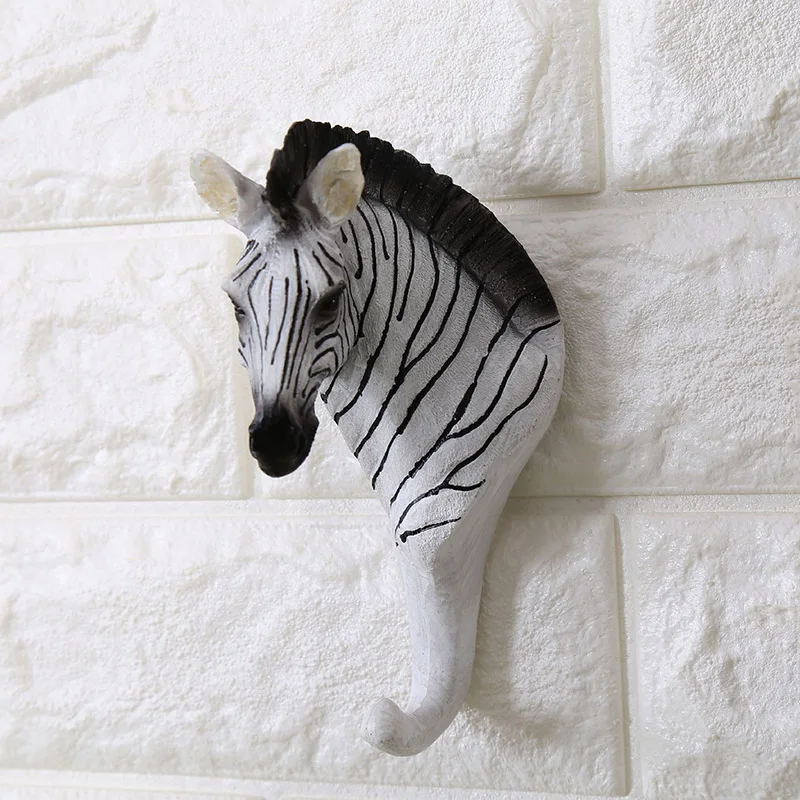 Creative Animals Head Hooks Wall Decoration Vintage Bedroom Cloth Hook For Hanging Heavy Objects | Дом и сад