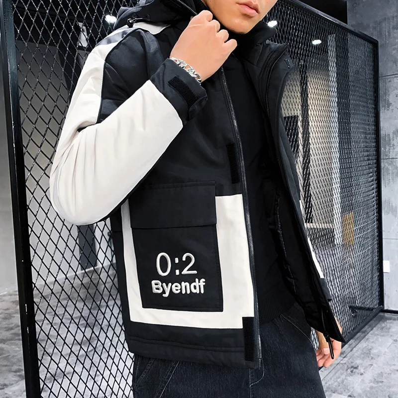 Новая коллекция han мужская хлопковая стеганая одежда рабочая пуховая куртка зима