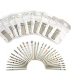 Алмазные насадки для маникюра и педикюра, набор фрез с силиконовым камнем, электрическая машинка для маникюра