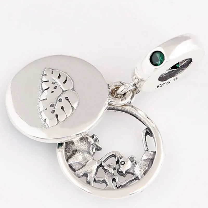 

100% 925 Sterling Silver Charm Sinbad Manpeng Jungle Adventure Pendant Fit Pandora Women Bracelet & Necklace Diy Jewelry