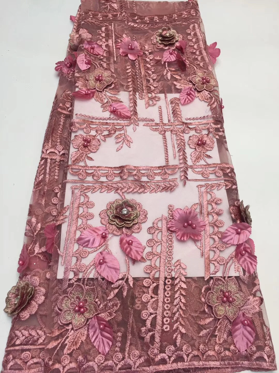 

Black African Guipure Lace Fabric 2020 French Net Lace Fabric Embroidered Nigerian Tulle Lace Fabric With Stones For Wedding