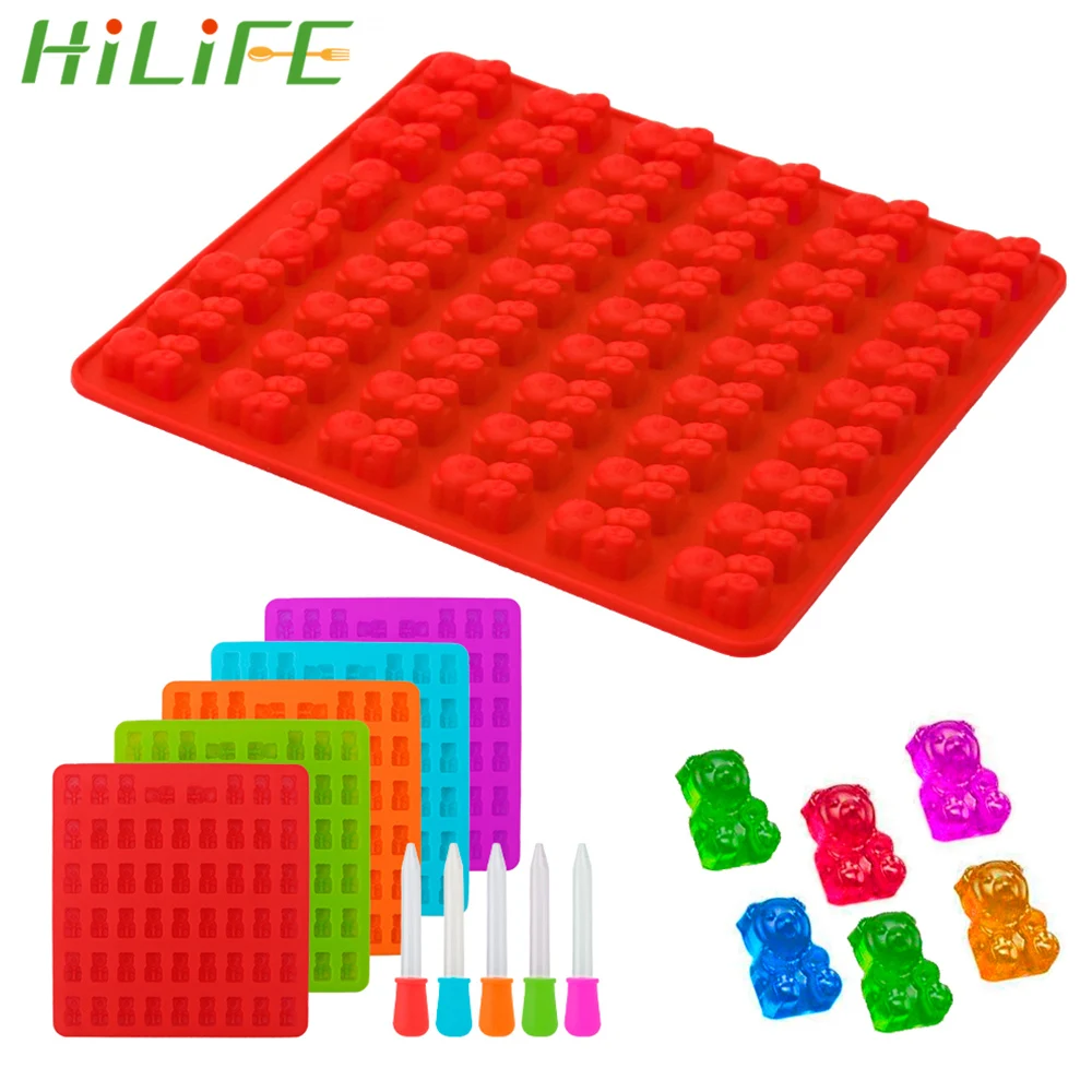 Силиконовая форма HILIFE 53-полостная для конфет шоколада украшения выпечки | Дом и