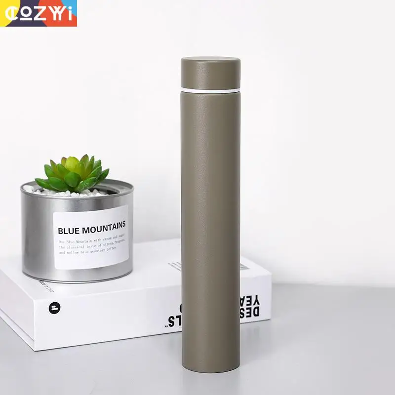 Портативный вакуумный термос из нержавеющей стали 260 мл рождественский подарок