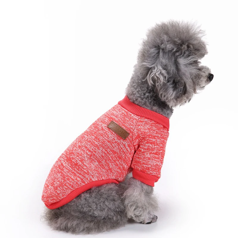 Зимняя Одежда для питомцев собак свитер теплое пальто куртки одежда кошек и