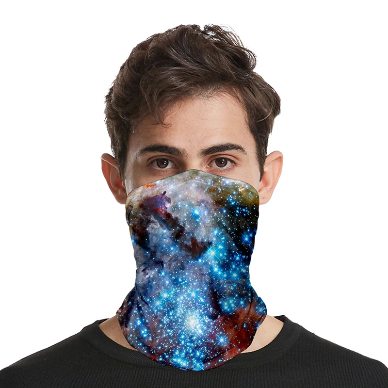 

New Fashion Universe Starry Sky 3D Seamless Face Mask Motorbike Headwear Magic Scarf Outdoor Cycling Fishing Ski Hiking Bandanas