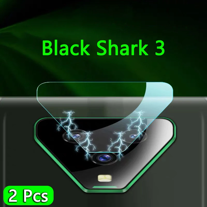 2 шт. Защитная пленка для объектива Black Shark 3 Закаленное стекло крышка камеры Xiaomi