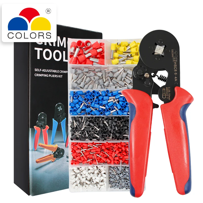 HSC8 6-4 терминал обжимные клещи обжимной инструмент Стриппер соединитель Ручные