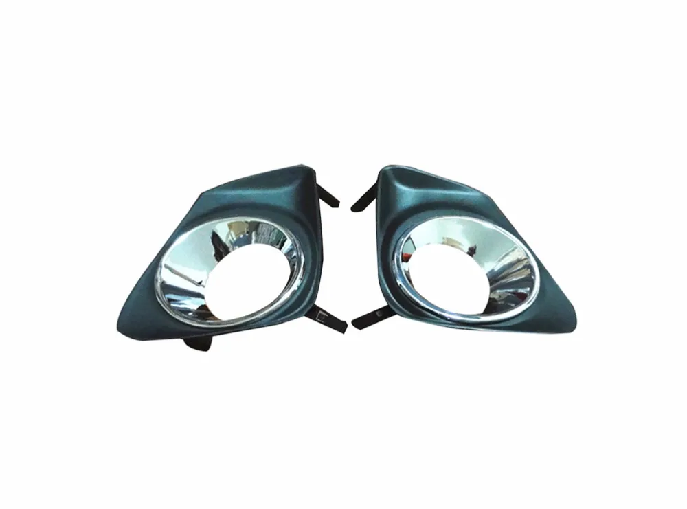 

1Pair Front Fog Light Bezels Bumper Lamp Covers For Toyota Corolla 2011-2012