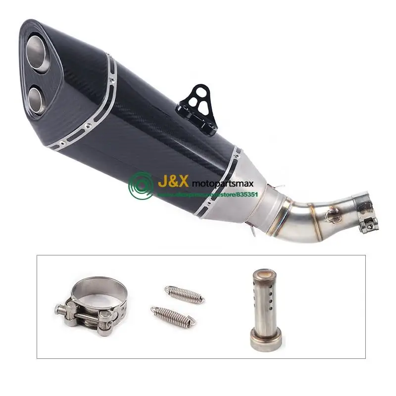 MT 03 MT03 мотоцикл выхлопной глушитель трубы среднего звена Escape для YAMAHA YZF R3 R25 R30 2014