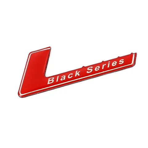 Автомобильная наклейка эмблема значок наклейки Черная Серия логотип наклейка для Mercedes SLS AMG W204 W203 W207 W211 W219 C63 C63 автостайлинг