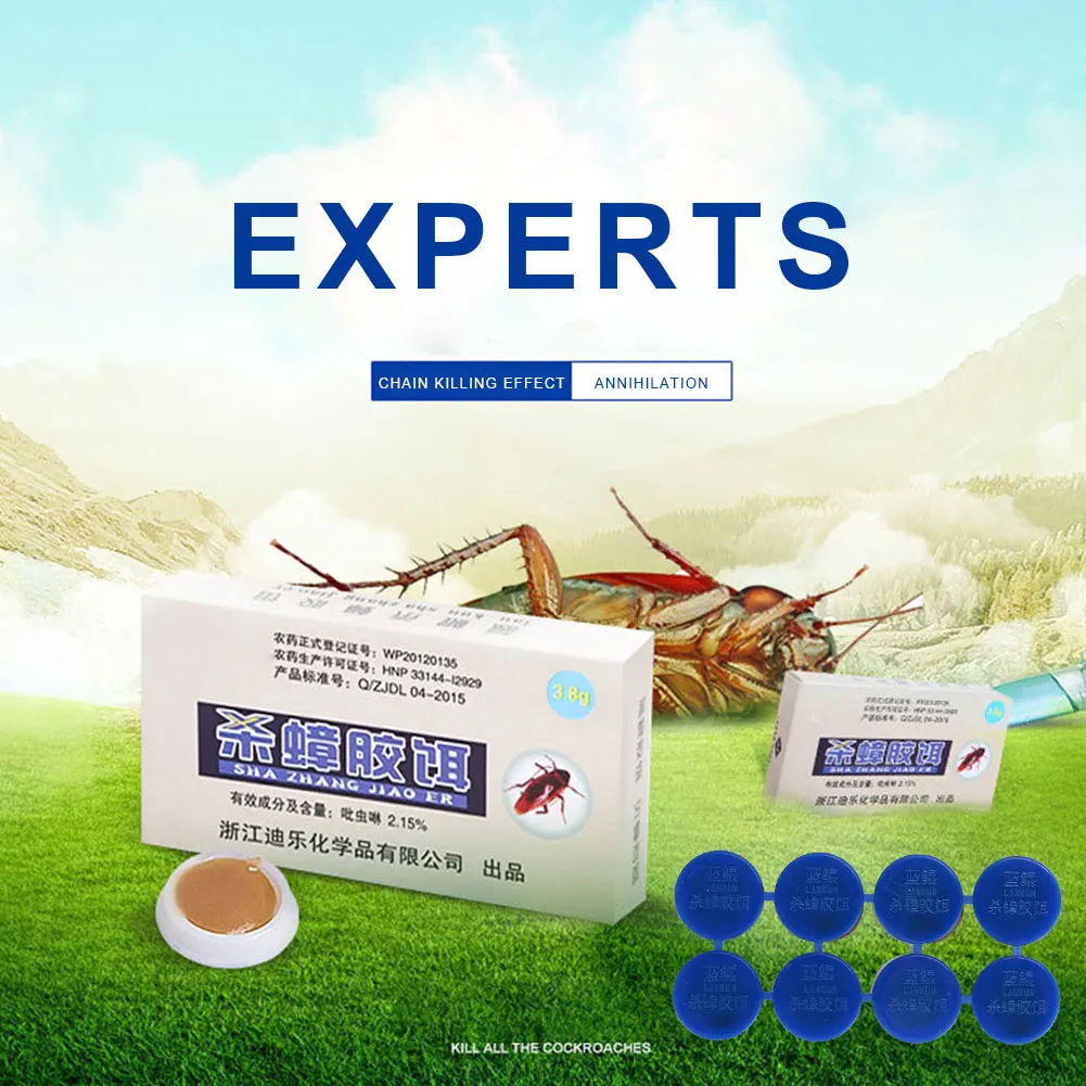 Приманка для тараканов порошок насекомых гель безопасная приманка убийца