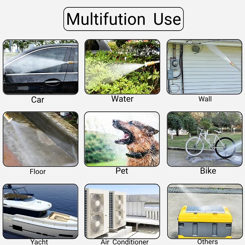 Цена Беспроводной водяной пистолет высокого давления для мойки автомобилей, Ач