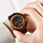 BOBO BIRD часы-браслет из Для мужчин, мужские часы, секундомеры Дата Дисплей деревянные кварцевые наручные часы персонализированный подарок мужские наручные часы для мужчин 2020 часы