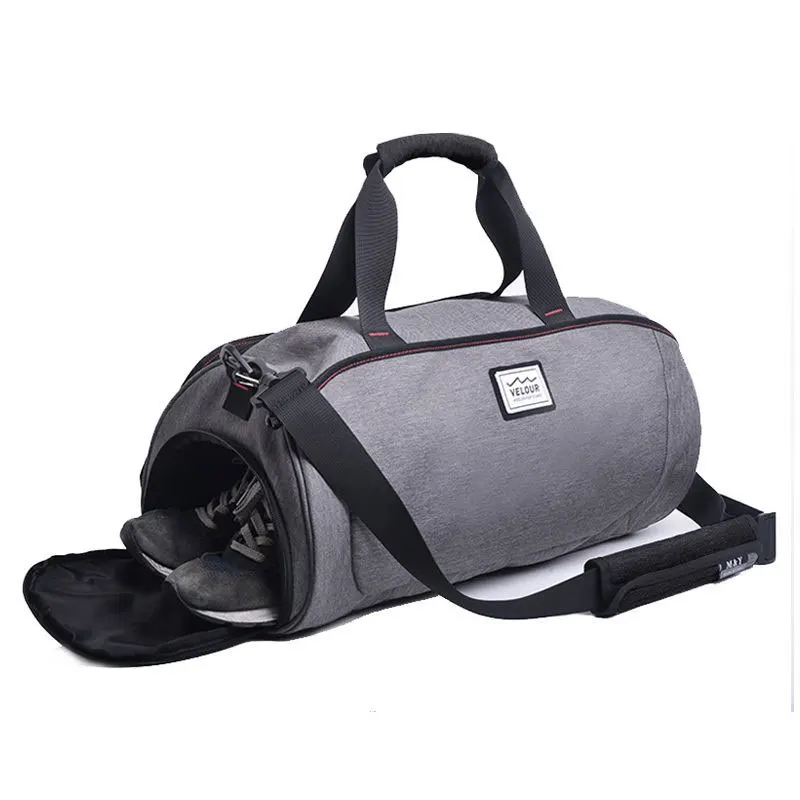 Waterproof Sports Gym Bag Women Men Bag Fitness Yoga Mat Tas For Training Men Gymtas Sac De Sport traveling handbags XA584wa