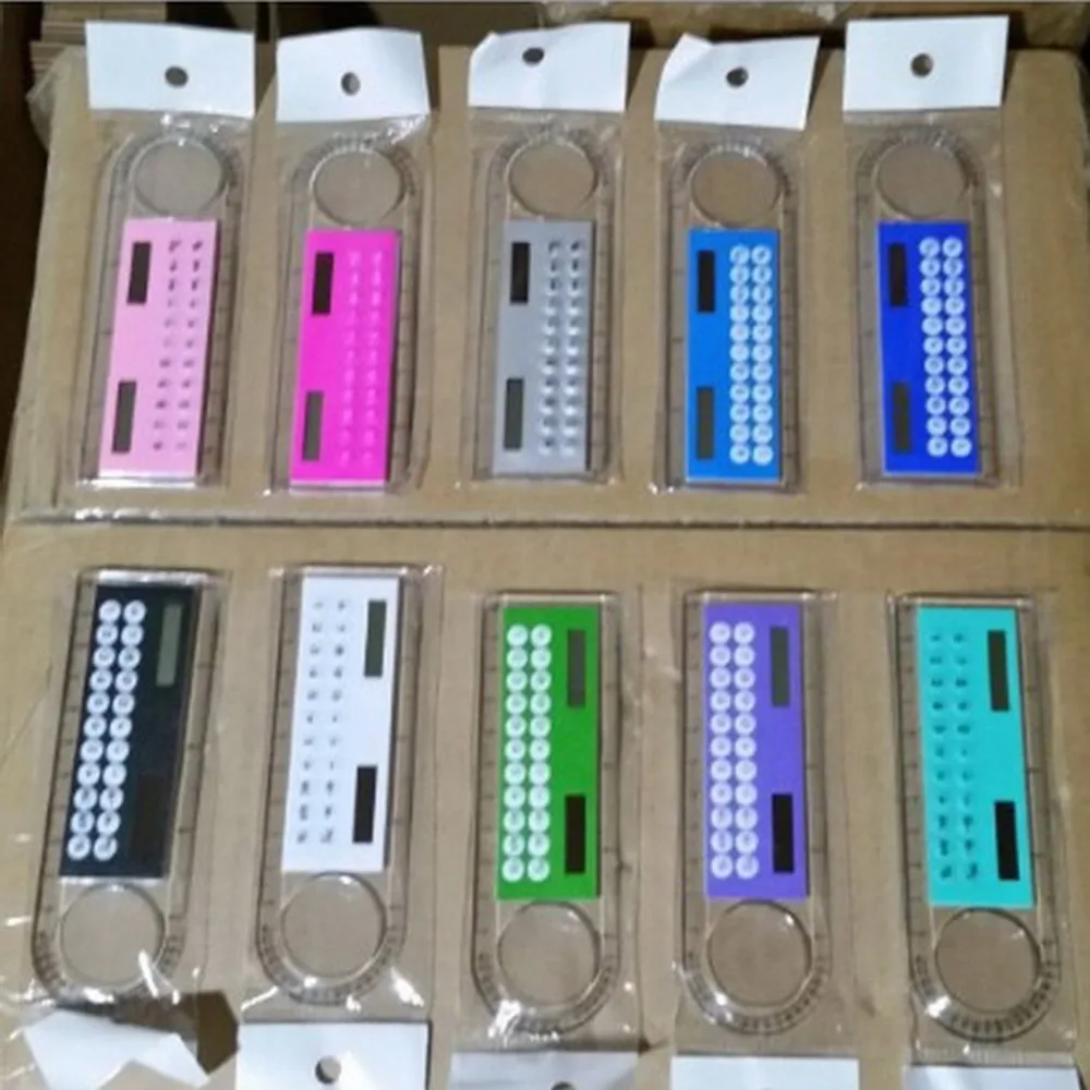 

0CM Solar Transparent Ruler Calculator with Magnifier Calculator Student Ruler Calculator