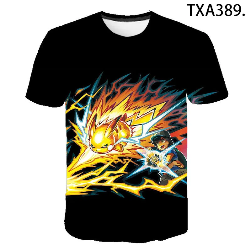 

2021 New Summer Fashion Cartoon Anime Game 3D Printed T Shirt Men Women Children Casual Streetwear Cool Boy Girl Kids Tops Tee