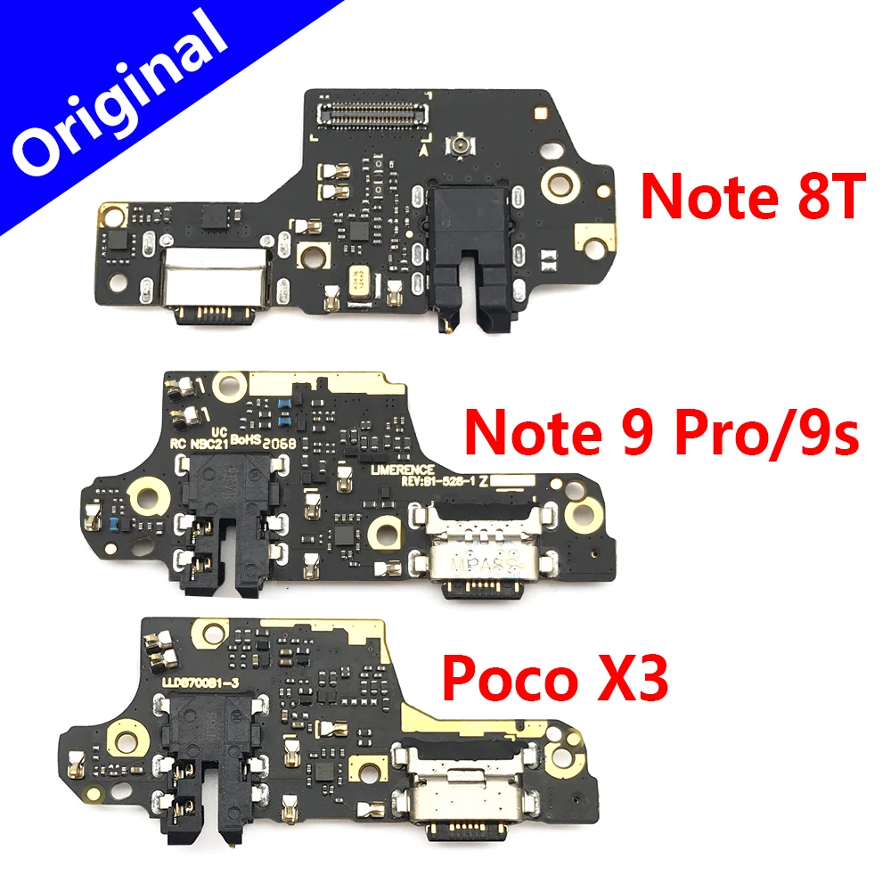 Новый оригинальный USB-разъем для зарядки гибкий кабель Xiaomi Mi Poco X2 X3 Pro M3 Redmi Note 8T 9 9S |