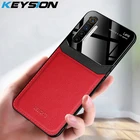 Противоударный чехол KEYSION для Realme X50, X2, Pro, XT, 6, 5 Pro, C3, кожаный зеркальный чехол для OPPO A5, A9, 2020, A91, Reno3 Pro, 2Z Find X2