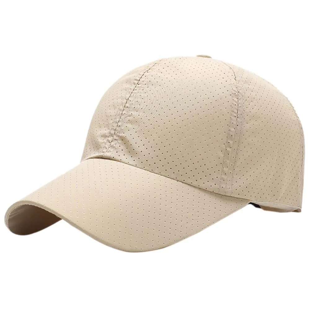 

Sports Hat Men Women Summer Thin Mesh Portable Quick Dry Breathable Sunshade Cap