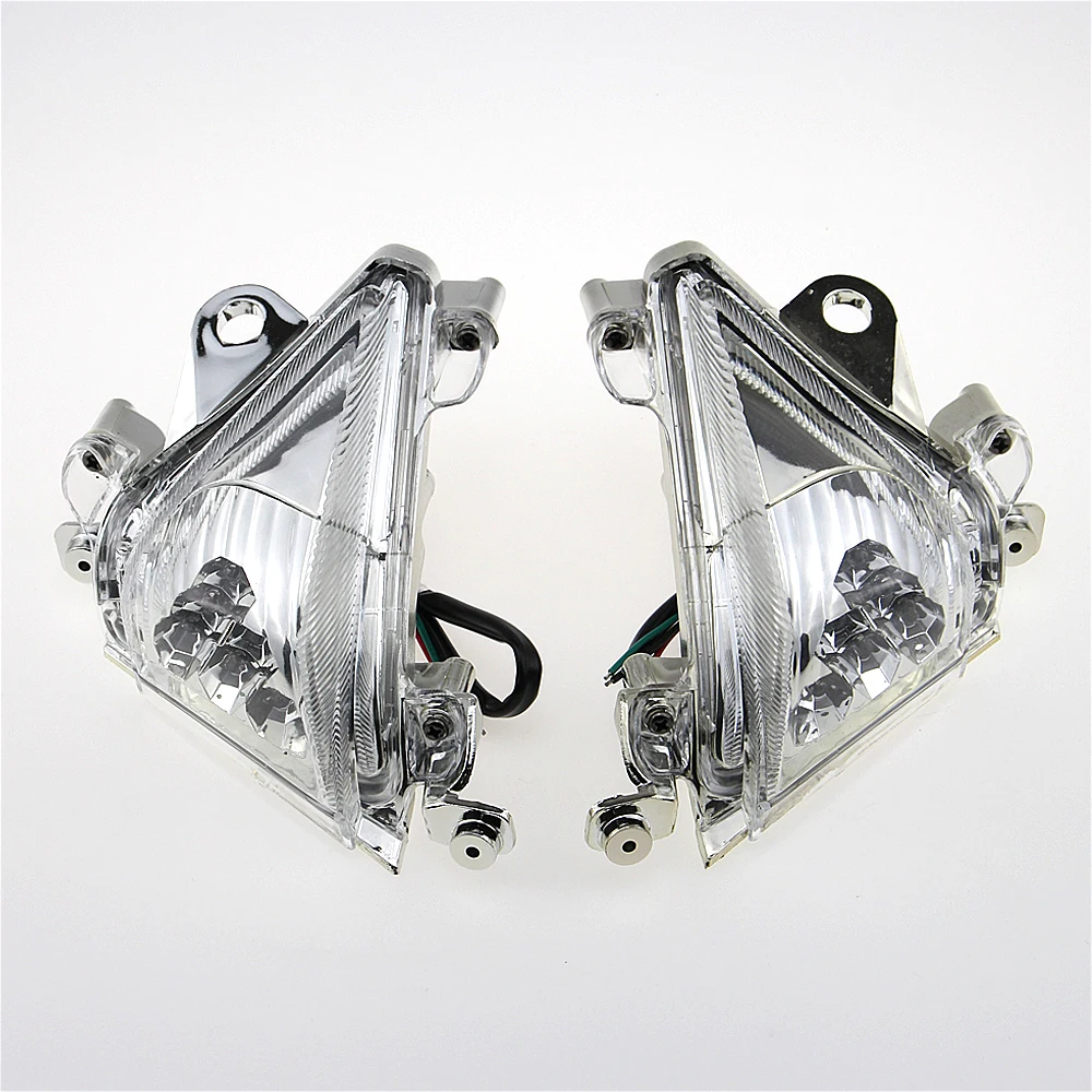

Передний светодиодный указатель поворота для KAWASAKI ZX-10R ZX10R 2004-2005, аксессуары для мотоциклов светильник вой индикатор