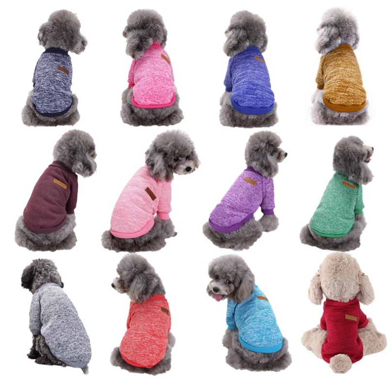 

Pet Clothes Sweater Pets Dogs Clothing For Dogs Costume Classic Puppy Dog Coat Pet Overalls Cat Chihuahua Clothes Ropa Perro