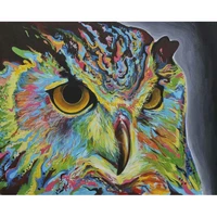 100 full 5d diy daimond painting cross switch colorful owl 3d diamond painting squareround rhinestones painting embroidery