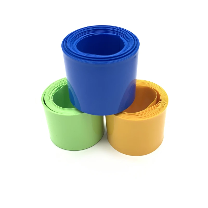 Термоусадочные трубки для литий ионной пленки 10 м ширина 12 мм 18650 дюйма|Кабельные