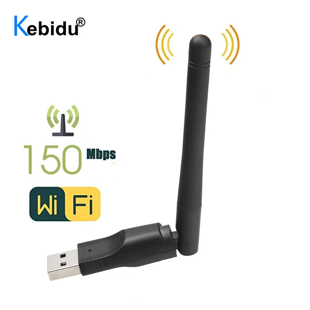 Мини USB Wi Fi адаптер MT7601 802.11b/G/N Антенна 150 Мбит/с беспроводной приемник ключ сетевая