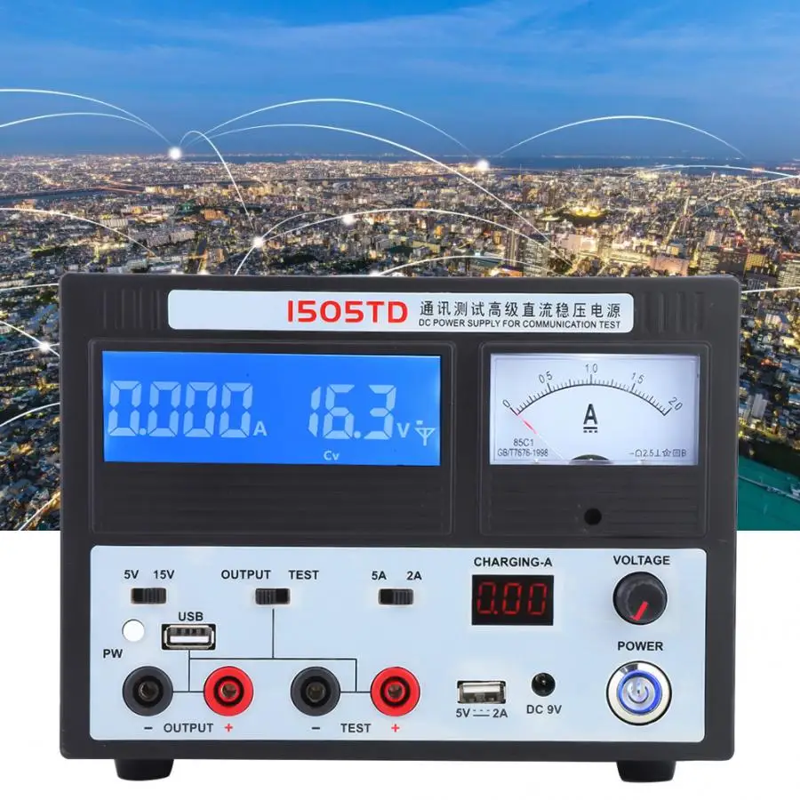 Усовершенствованный источник питания с стабилизацией напряжения постоянного