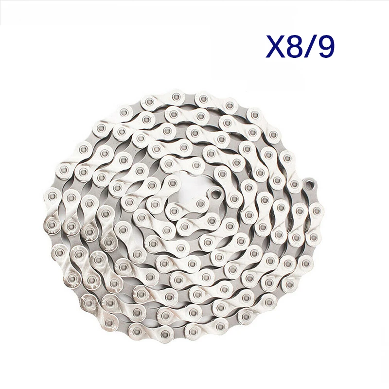 Велосипедная цепь KMC X11 X10 X9 X8 велосипедная 116/118 звеньев для горного велосипеда