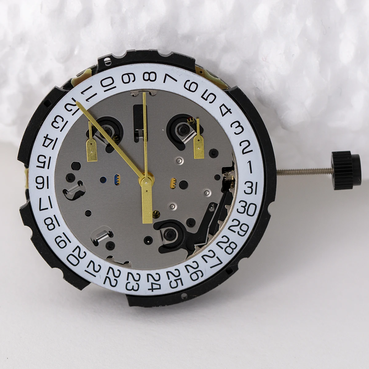 

3-Eye Chrono 6-Hand 4-Jewel Quartz Watch Movement Date At 4 Replacement For ETA G10.212 Watch Spare Parts