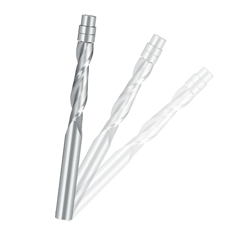 Твердосплавная Концевая фреза с 2 канавками направляющим подшипником 6 35 мм