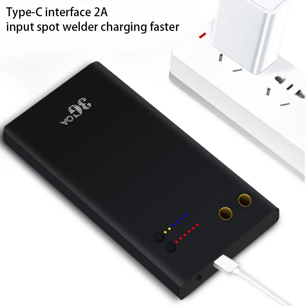 

Handheld Portable DIY Spot Welder Quick Release Pen Nickel Plate Mini Spot Welder Type C Gears Adjustable Power Tools