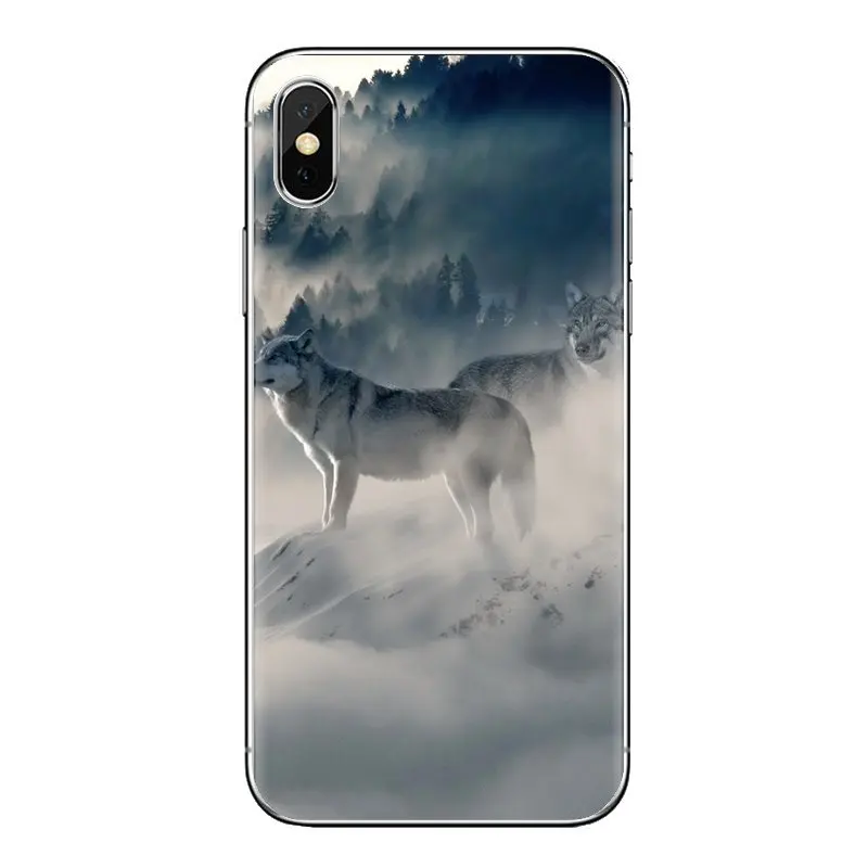 Для huawei G7 G8 P7 P8 P9 P10 P20 P30 Lite Mini Pro P Smart Plus 2017 2018 2019 силиконовая сумка чехол Wolfs Rain