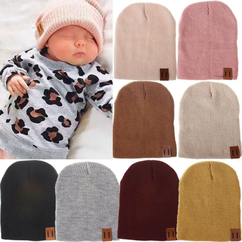 Семейные одинаковые шапки для новорожденных детей Ранняя детская шапка зимняя
