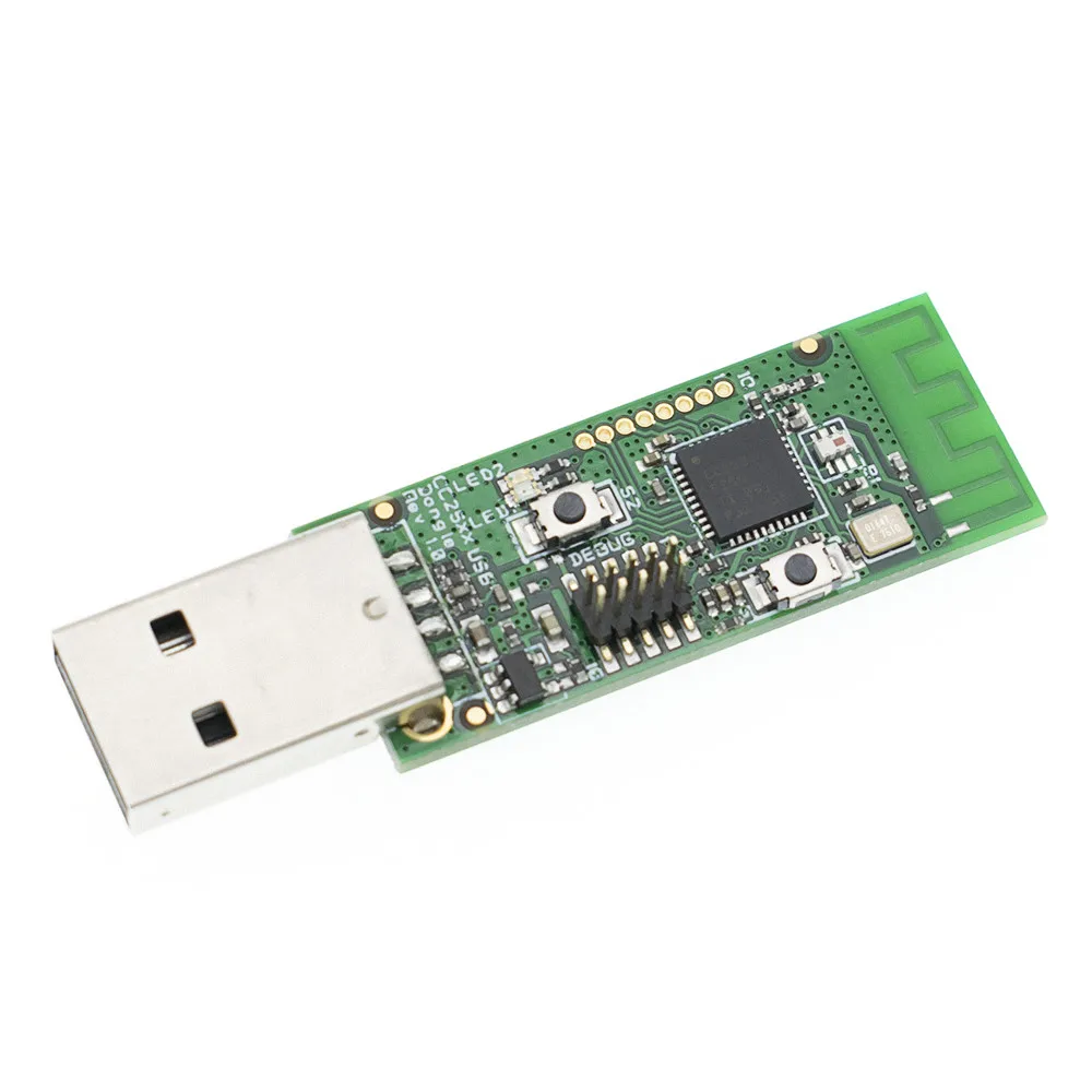 CC2531 Беспроводной CC2531 Sniffer голая доска анализатор протокола пакета модуль USB программист Загрузчик Кабельный разъем - Цвет: CC2531