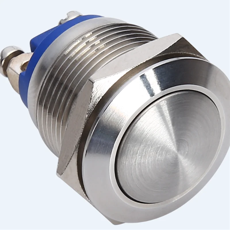 

ELEWIND 19 мм Мгновенный (1NO) кнопочный переключатель из нержавеющей стали (Φ/J/S, PM191H-10/S,PM191F-10/S)