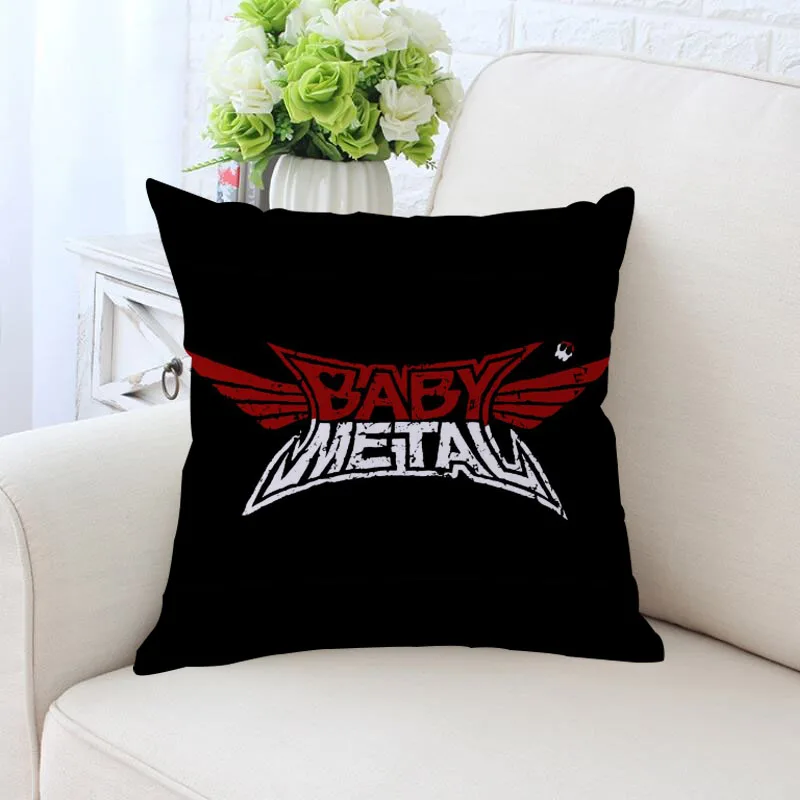 

Babymetal Custom Pillow Cover Decorative Square Zippered Two Side Pillowcase 35x35cm,40x40cm,45x45cm,60x60cm More Size
