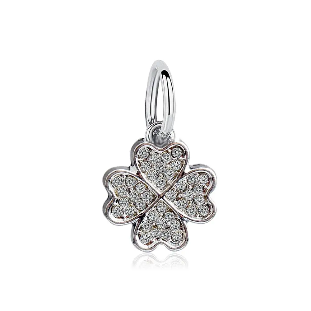 Женский браслет с подвесками в виде четырехлистного клевера|Шармы| |