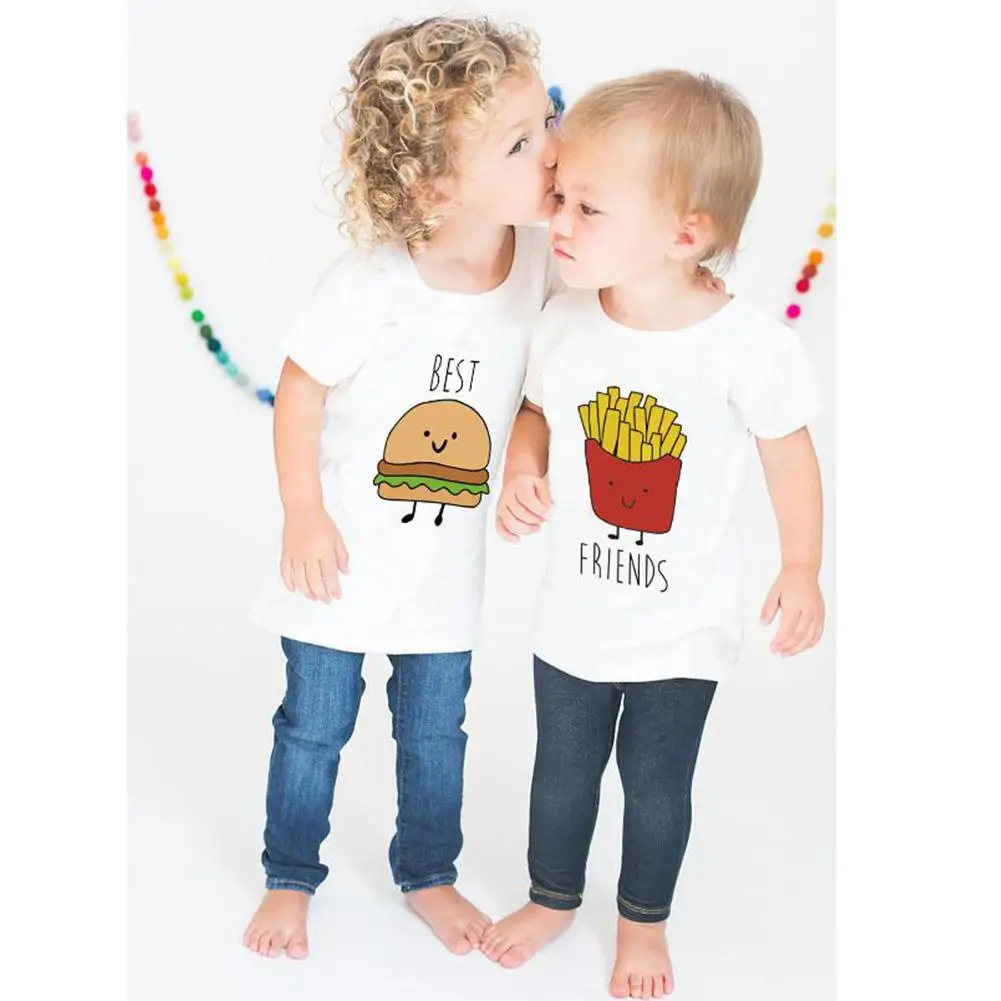 Детская футболка с короткими рукавами и круглым воротником DishyKooker| |